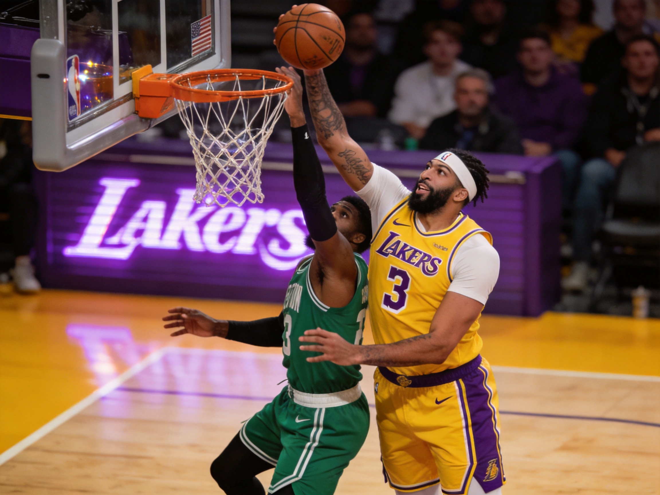 XC体育 NBA战报 湖人vs凯尔特人